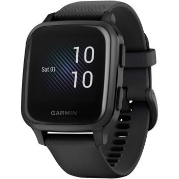 Resigilat - Ceas smartwatch Garmin Venu Sq, Music Edition, Negru Resigilat - Ceas smartwatch Garmin Venu Sq, Music Edition, Negru
