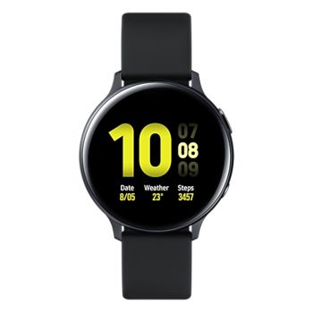 Resigilat - Ceas Smartwatch Samsung Galaxy Watch Active 2, 44mm, Android/iOS, Aluminiu, SM-R820NZKAROM, Negru Resigilat - Ceas Smartwatch Samsung Galaxy Watch Active 2, 44mm, Android/iOS, Aluminiu, SM-R820NZKAROM, Negru