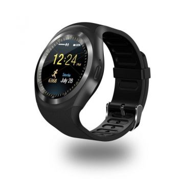 Smartwatch Bluetooth 4.0, touchscreen LCD 1.54 inch, 16 functii, Android/iOS ieftin