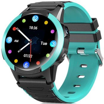 Smartwatch Savefamily Slim 4G, Rezistent la apa, Modern si discret, Verde