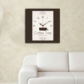Ceas de perete, Msk-14, MDF, Dimensiune: 40 x 40 cm, Multicolor