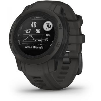 Ceas activity tracker Garmin Instinct 2S, 40mm, Bluetooth, Android iOS, Rezistenta la apa, Negru ieftina