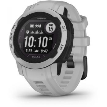 Ceas activity tracker Garmin Instinct 2S, 40mm, Camo Edition, Bluetooth, Android iOS, Rezistenta la apa, Gri