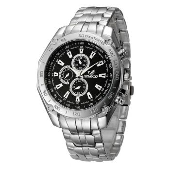 Ceas Barbatesc, Orlando CS550, Fashion & Casual, bratara metalica,