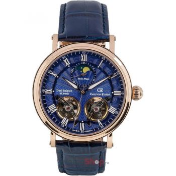 Ceas Carl von Zeyten Murg CVZ0054RBSR Moonphase Automatic