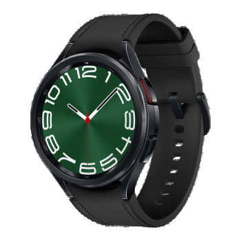 Ceas inteligent Smartwatch Samsung Watch 6 Classic SM-R960, ecran AMOLED 1.47inch, 2GB RAM, 16GB Flash, Bluetooth 5.3, Carcasa Otel, 47mm, Waterproof 5ATM (Negru)