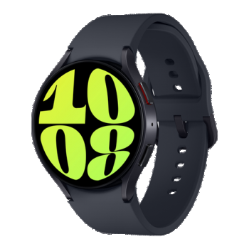 Ceas inteligent Smartwatch Samsung Watch 6 SM-R940, ecran AMOLED 1.47inch, 2GB RAM, 16GB Flash, Bluetooth 5.3, Carcasa Aluminiu, 44mm, Waterproof 5ATM (Negru) de firma original