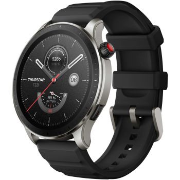 Ceas smartwatch Amazfit Watch GTR 4, Negru