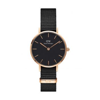 Daniel Wellington ceas Petite 28 Cornwall femei, culoarea roz