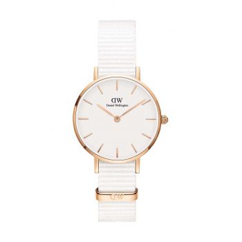 Daniel Wellington ceas Petite 28 Dover femei, culoarea roz