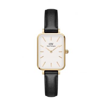 Daniel Wellington ceas Quadro 20x26 femei, culoarea auriu