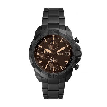 Fossil Ceas bărbați, culoarea negru de firma original