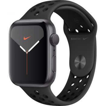 Apple Watch Nike+ Series 5 GPS, 44mm, Space Grey, Aluminium Case, Anthracite/Black Nike Sport Band de firma original