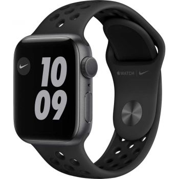 Apple Watch Nike Series 6 GPS, 40mm, Space Grey, Aluminium Case, Anthracite/Black Nike Sport Band