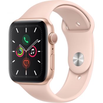 Apple Watch Series 5 GPS, 44mm, Gold, Aluminium Case, Pink Sand Sport Band de firma original