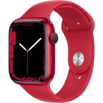 Apple Watch Series 7 GPS, 45mm, (PRODUCT)RED Aluminium Case, (PRODUCT)RED Sport Band