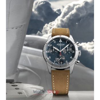 Ceas Alpina Startimer Pilot AL-372NW4S26 Cronograf