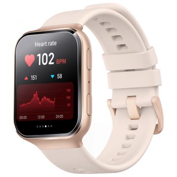 Smartwatch 70Mai Saphir, Geam din safir, GPS, Control vocal Alexa, Auriu ieftin