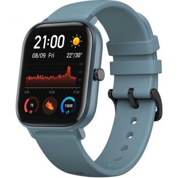 Smartwatch Amazfit GTS, Steel Blue ieftin