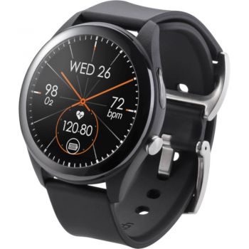 Smartwatch ASUS VivoWatch HC-A05 SP, Display LCD, 1.34 inch, Bluetooth 4.2, Gps, Rezistent la apa, Negru