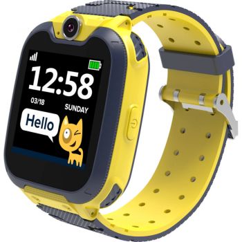 Smartwatch Canyon Tony Kids CNE-KW31YB, SIM, Galben