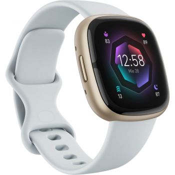 Smartwatch Fitbit Sense 2, NFC, Blue Mist de firma original