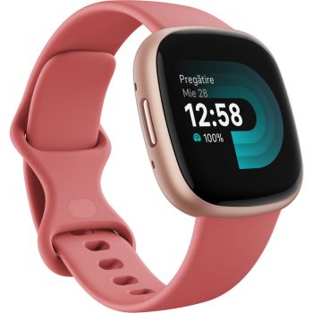 Smartwatch Fitbit Versa 4, NFC, Pink Sand ieftin