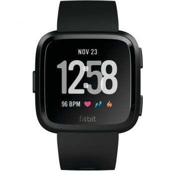 Smartwatch Fitbit Versa, Black Aluminum