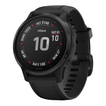 Smartwatch Garmin fenix 6S Pro, 42 mm, Negru de firma original