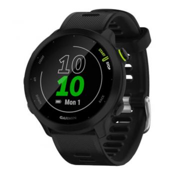 Smartwatch Garmin Forerunner 55, GPS, Negru ieftin