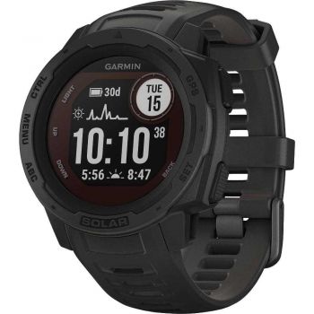 Smartwatch Garmin Instinct Solar, GPS, Graphite