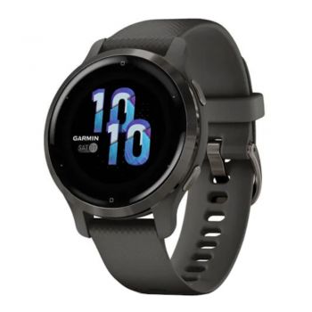 Smartwatch Garmin Venu 2S, 40 mm, GPS, Wi-Fi, Gri de firma original