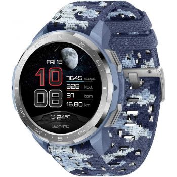 Smartwatch Honor Watch GS Pro, Camo Blue ieftin