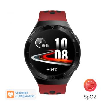 Smartwatch Huawei Watch GT 2e, 46mm, Lava Red ieftin