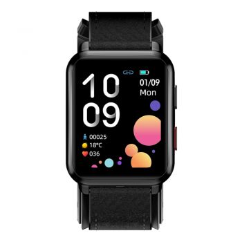 Smartwatch iSEN Watch P80, 39mm, Negru