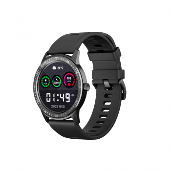 Smartwatch iSEN Watch Q669, Bluetooth, IP67, Negru ieftin