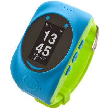 Smartwatch pentru copii MyKi Watch, Albastru/Verde