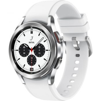 Smartwatch Samsung Galaxy Watch 4 Classic, 42mm, Bluetooth, Argintiu de firma original