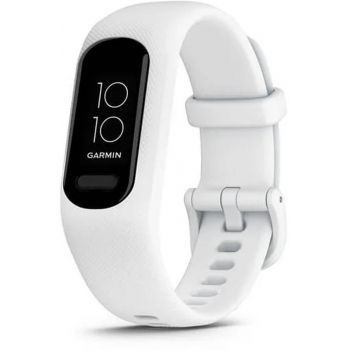 Bratara fitness Garmin Vivosmart 5 HR White (Small / Medium)