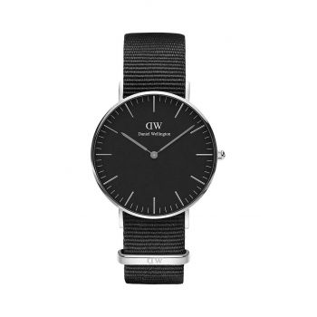 Daniel Wellington ceas Classic 40 barbati, culoarea negru ieftin