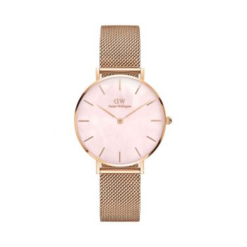 Daniel Wellington ceas Petite 32 Melrose femei, culoarea roz de firma original