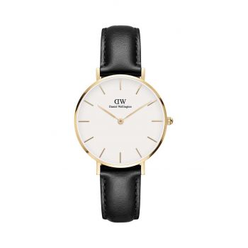 Daniel Wellington ceas Petite 32 Sheffield femei, culoarea negru