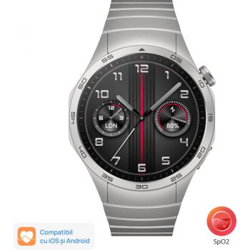 Huawei Watch GT 4, 46mm, Stainless Steel