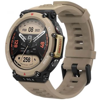 Smartwatch Amazfit Watch T-Rex 2, Desert Khaki de firma original