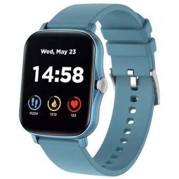 SmartWatch Canyon Barberry albastru, curea silicon albastru SmartWatch Canyon Barberry albastru, curea silicon albastru