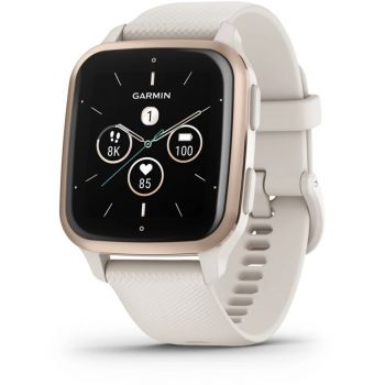 SmartWatch Garmin Venu Sq 2, Music Edition, Ivory/Peach Gold SmartWatch Garmin Venu Sq 2, Music Edition, Ivory/Peach Gold