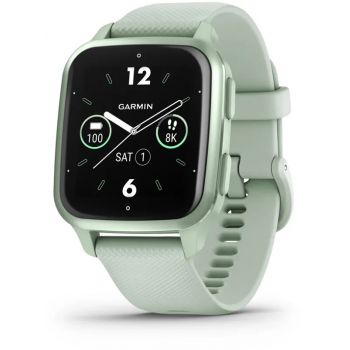 SmartWatch Garmin Venu Sq 2, Shadow Cool Mint/Metallic Mint