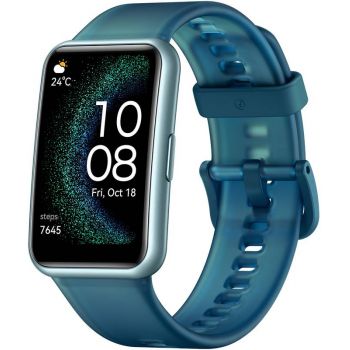 SmartWatch Huawei Watch Fit SE, Silicone Strap, Forest Green
