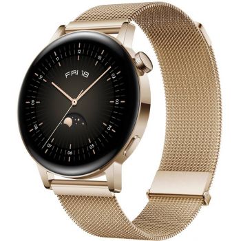 SmartWatch Huawei WATCH GT 3, 42mm, Elegant Edition, Gold SmartWatch Huawei WATCH GT 3, 42mm, Elegant Edition, Gold