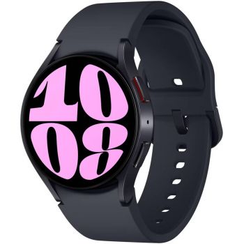 SmartWatch Samsung Galaxy Watch 6, 44 mm, Graphite, Wi-Fi, Bluetooth, GPS, NFC, Rezistent la apa SmartWatch Samsung Galaxy Watch 6, 44 mm, Graphite, Wi-Fi, Bluetooth, GPS, NFC, Rezistent la apa